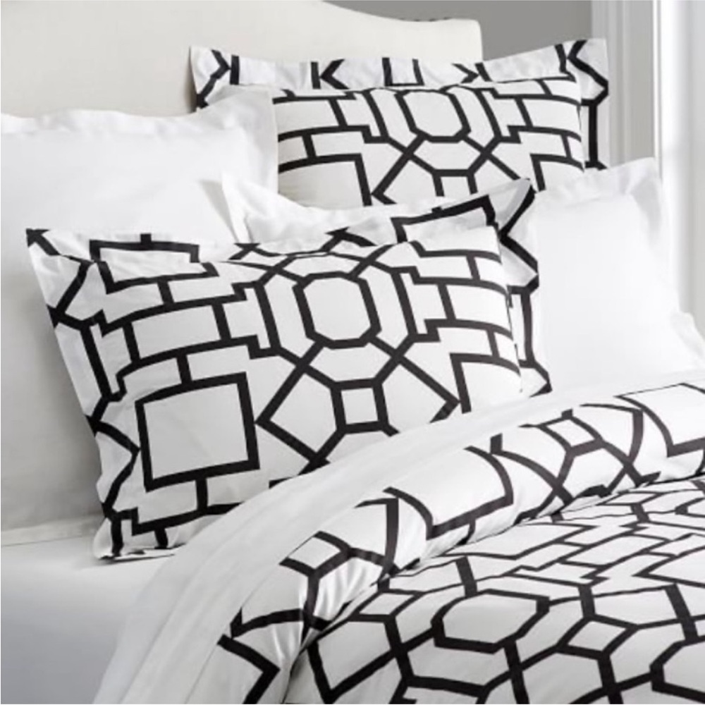 Pottery Barn Fillmore euro sham lot